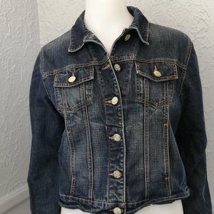 Vintage Tommy Hilfiger Denim Jacket, large jean jacket